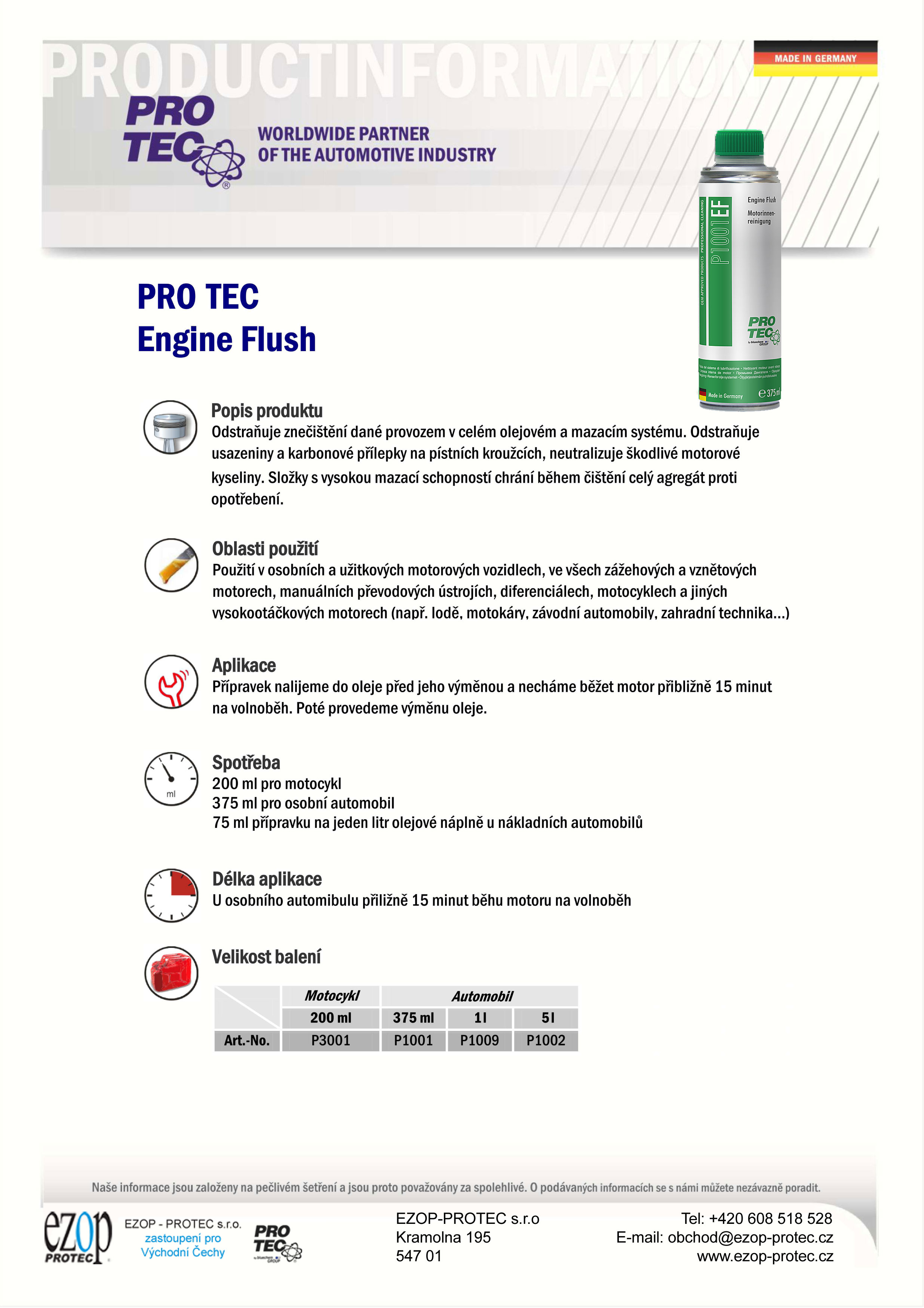 PRO-TEC Engine Flush 5 l